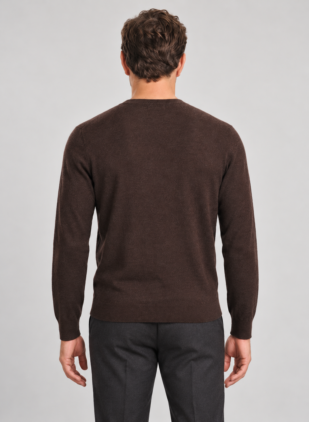 Men’s Jumper In Fine Cashmere
