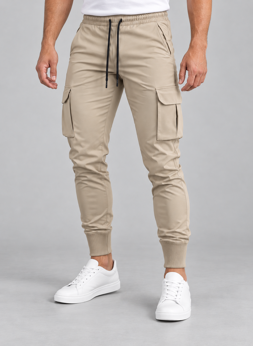 Men’s Cargo Trousers With Flap Pockets