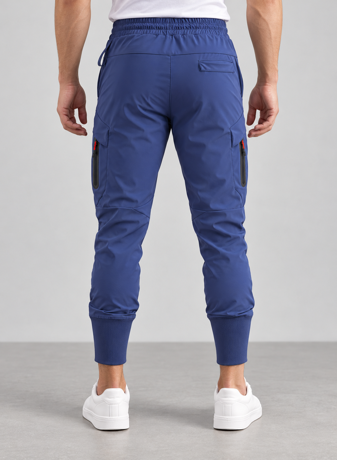 Men’s Cargo Trousers With High Ribbed Cuffs