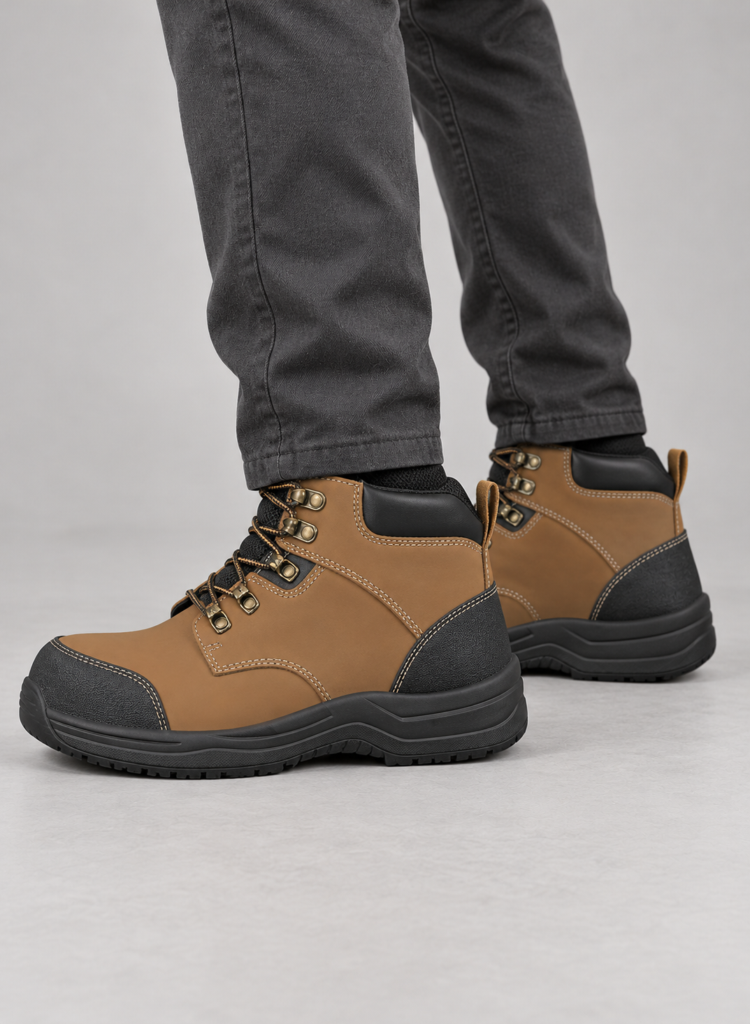 Men’s Work Boots With Composite Toe