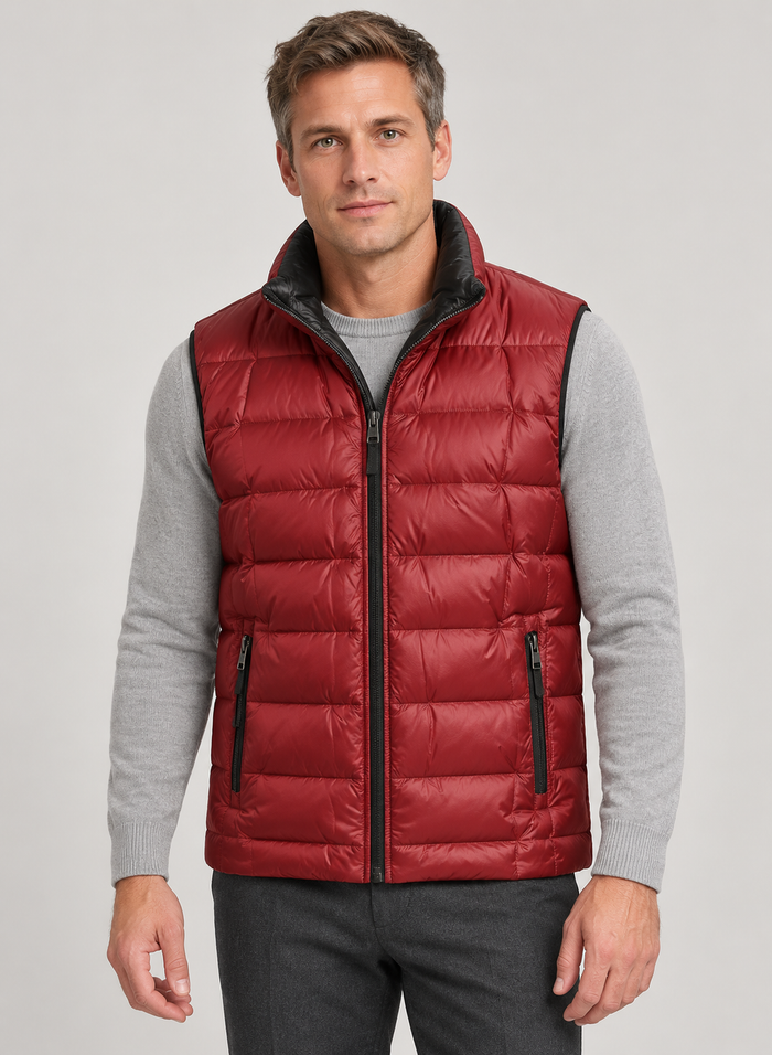 Men’s Gilet With Duck Down Filling