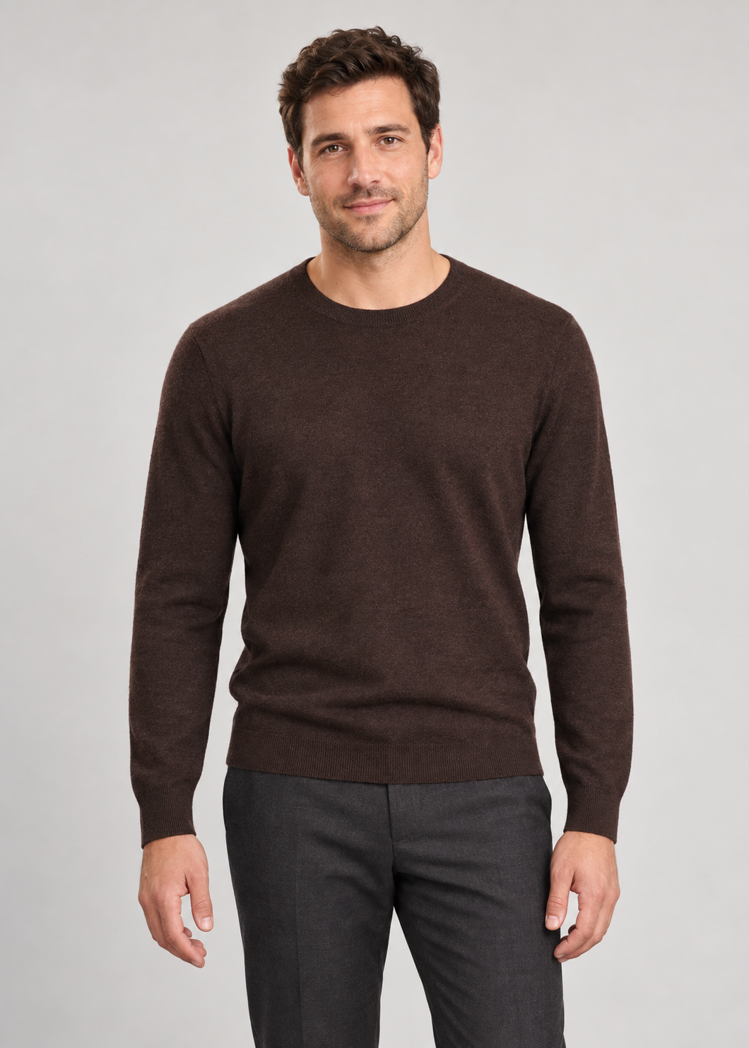 Men’s Jumper In Fine Cashmere
