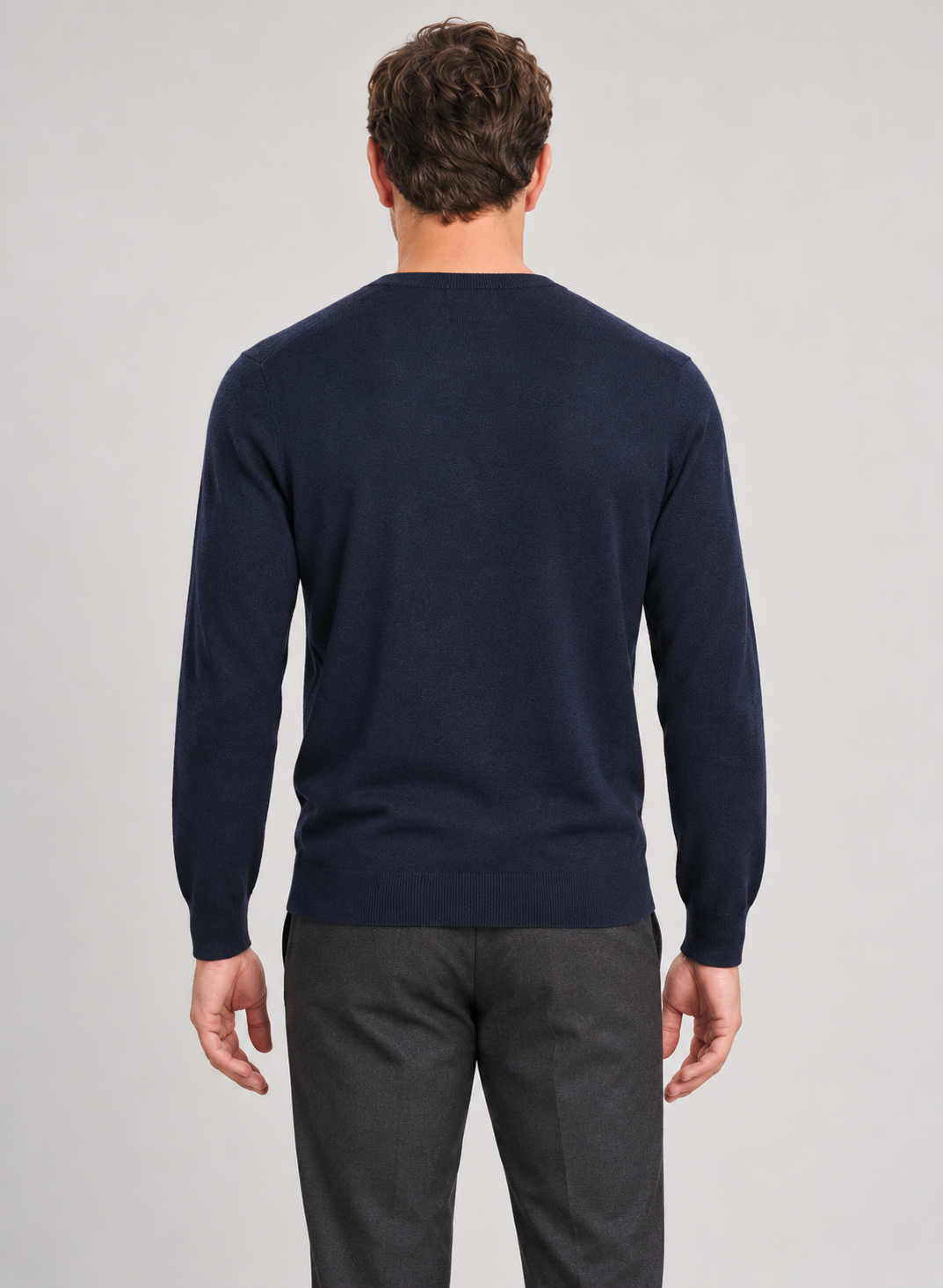 Men’s Jumper In Fine Cashmere