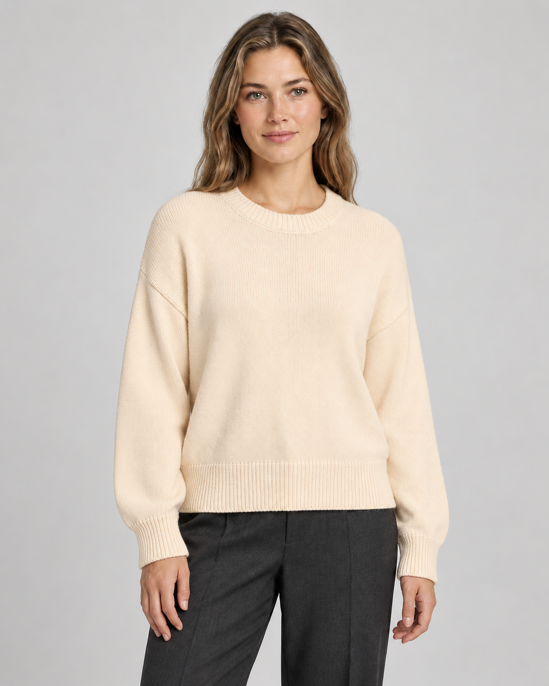 Women’s Jumper In Cotton With Relaxed Fit
