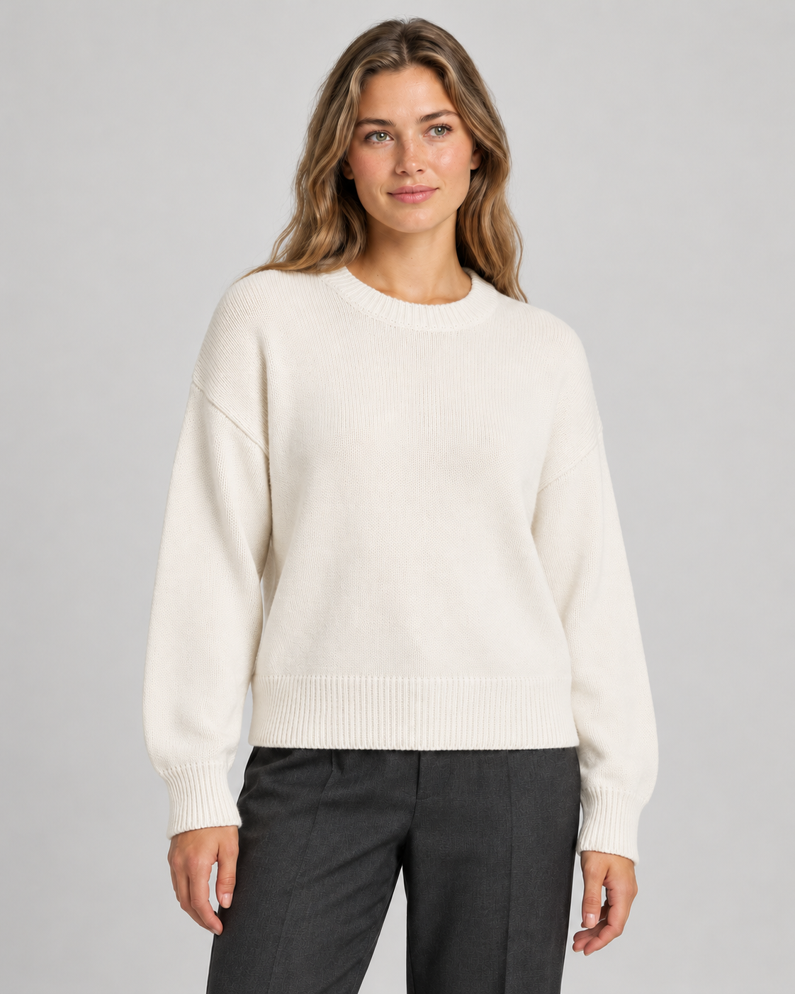 Women’s Jumper In Cotton With Relaxed Fit
