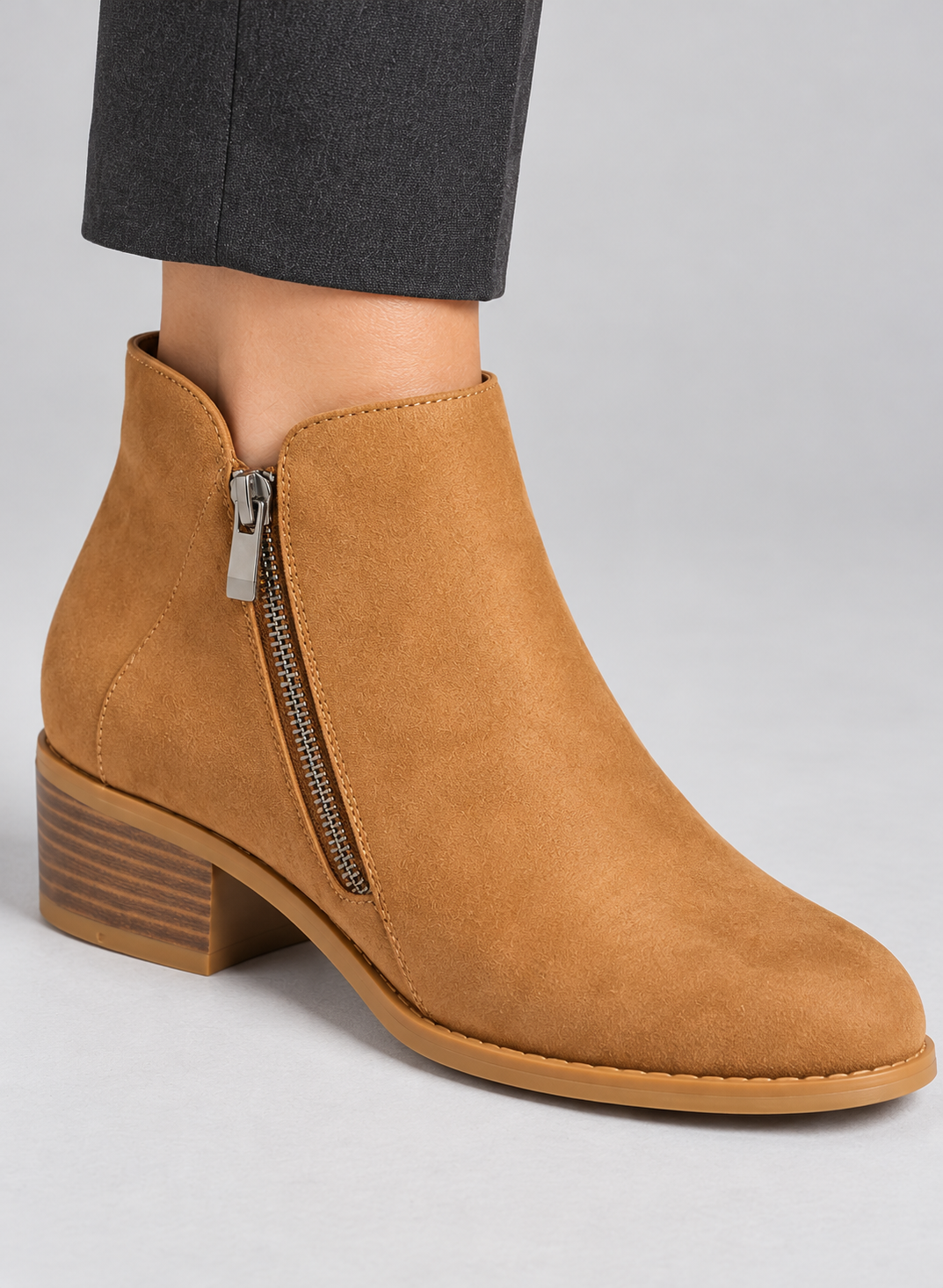 Women’s Ankle Boots With Block Heel