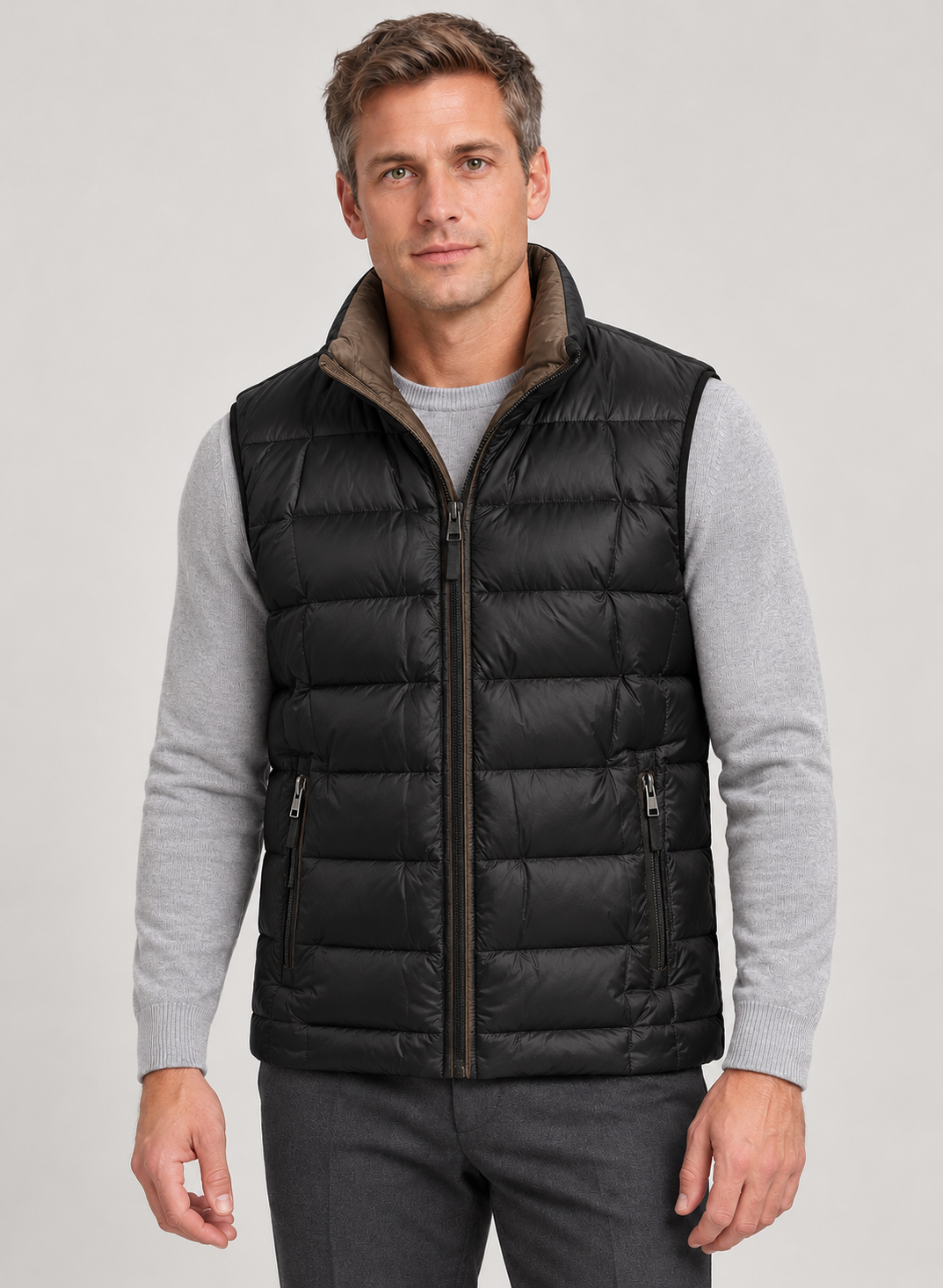 Men’s Gilet With Duck Down Filling