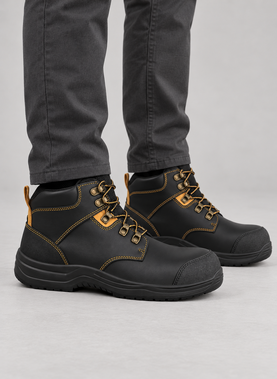 Men’s Work Boots With Composite Toe