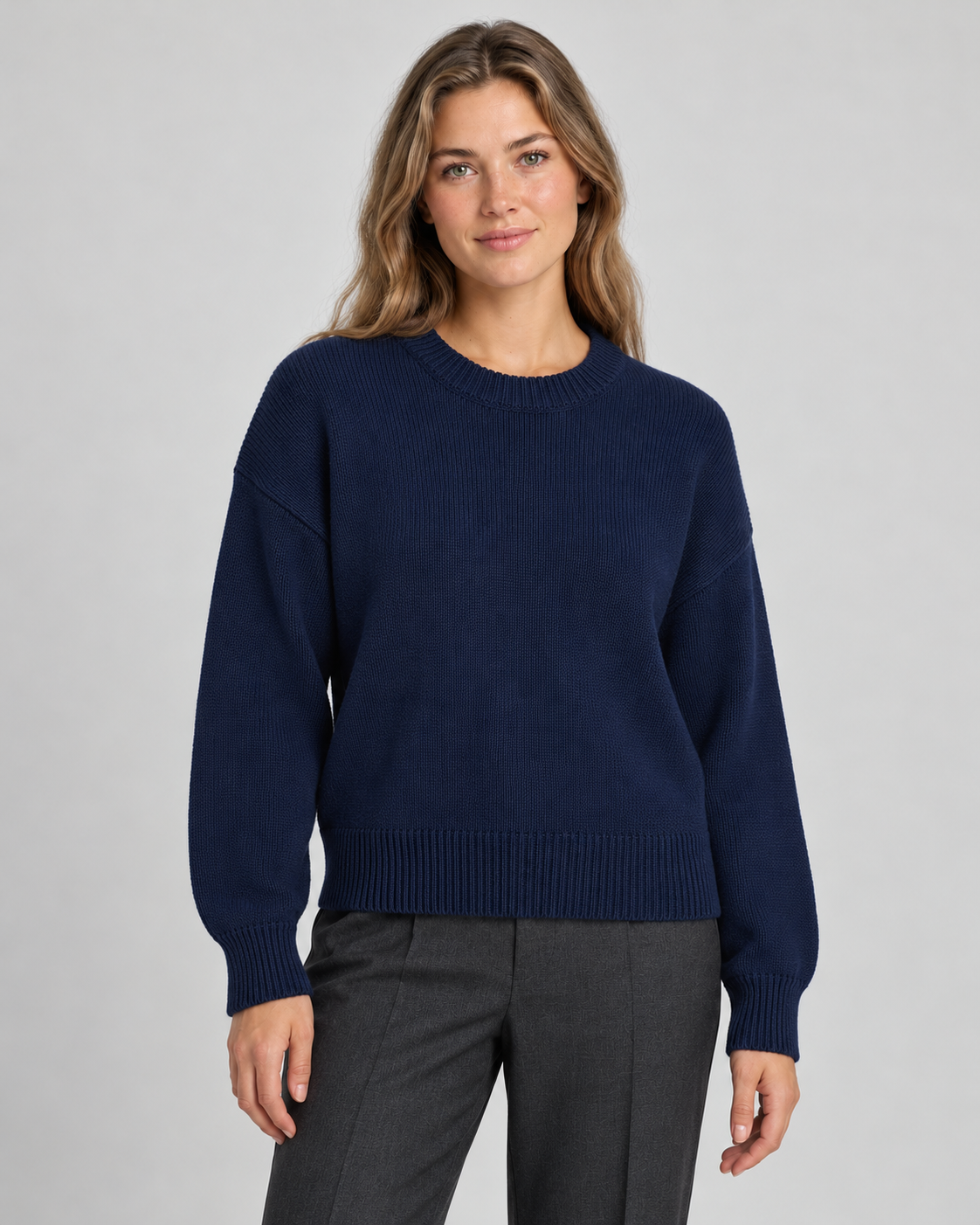 Women’s Jumper In Cotton With Relaxed Fit