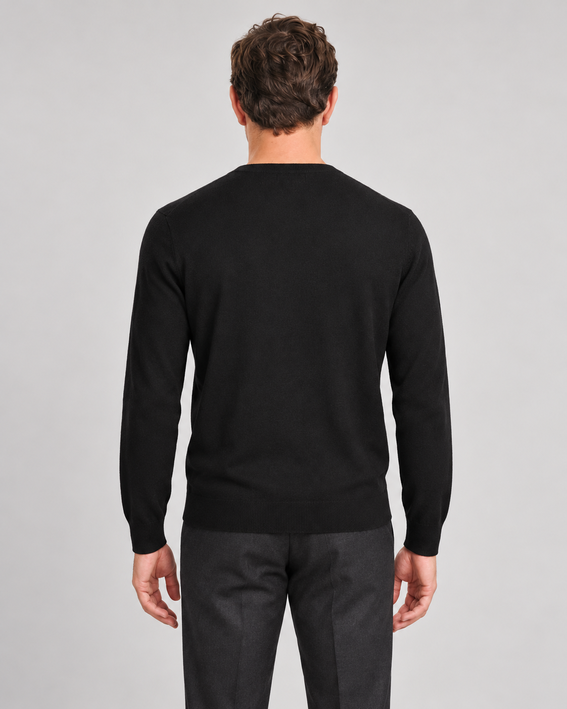 Men’s Jumper In Fine Cashmere