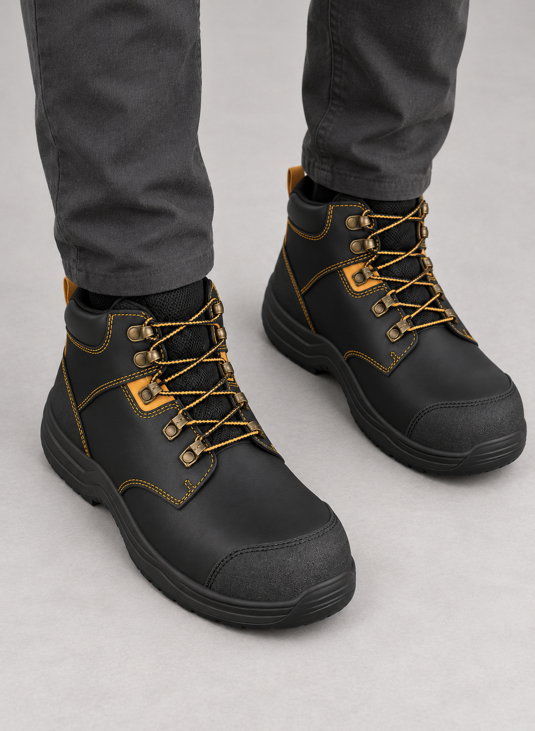 Men’s Work Boots With Composite Toe