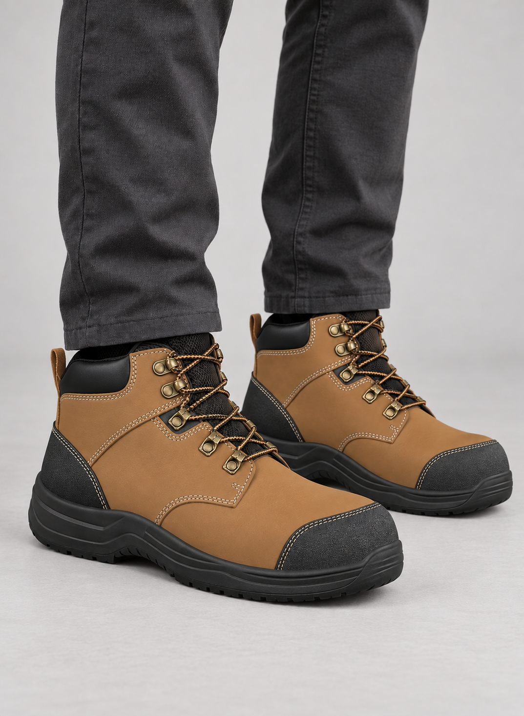 Men’s Work Boots With Composite Toe