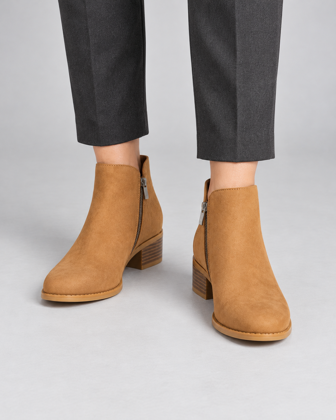 Women’s Ankle Boots With Block Heel