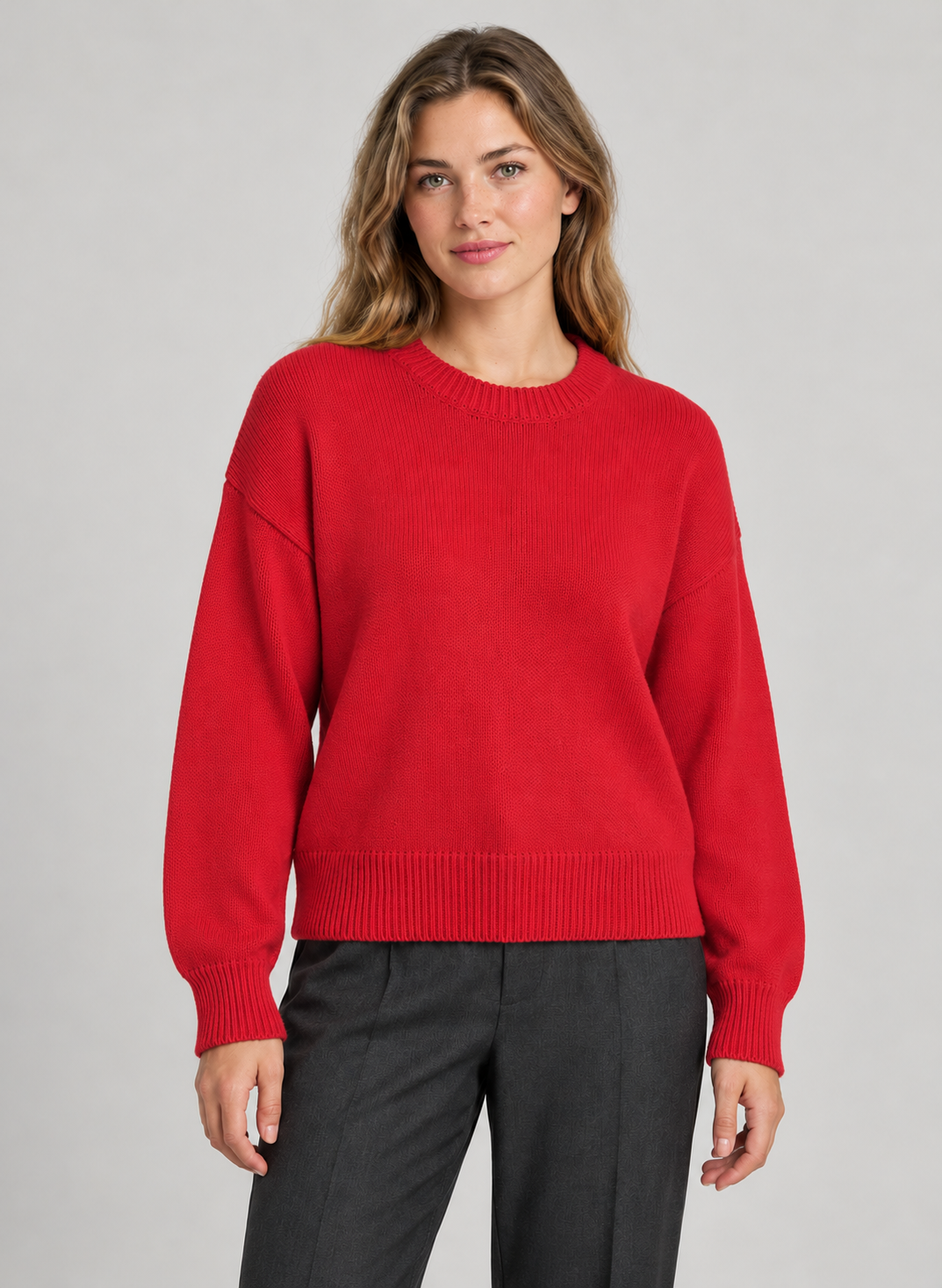 Women’s Jumper In Cotton With Relaxed Fit