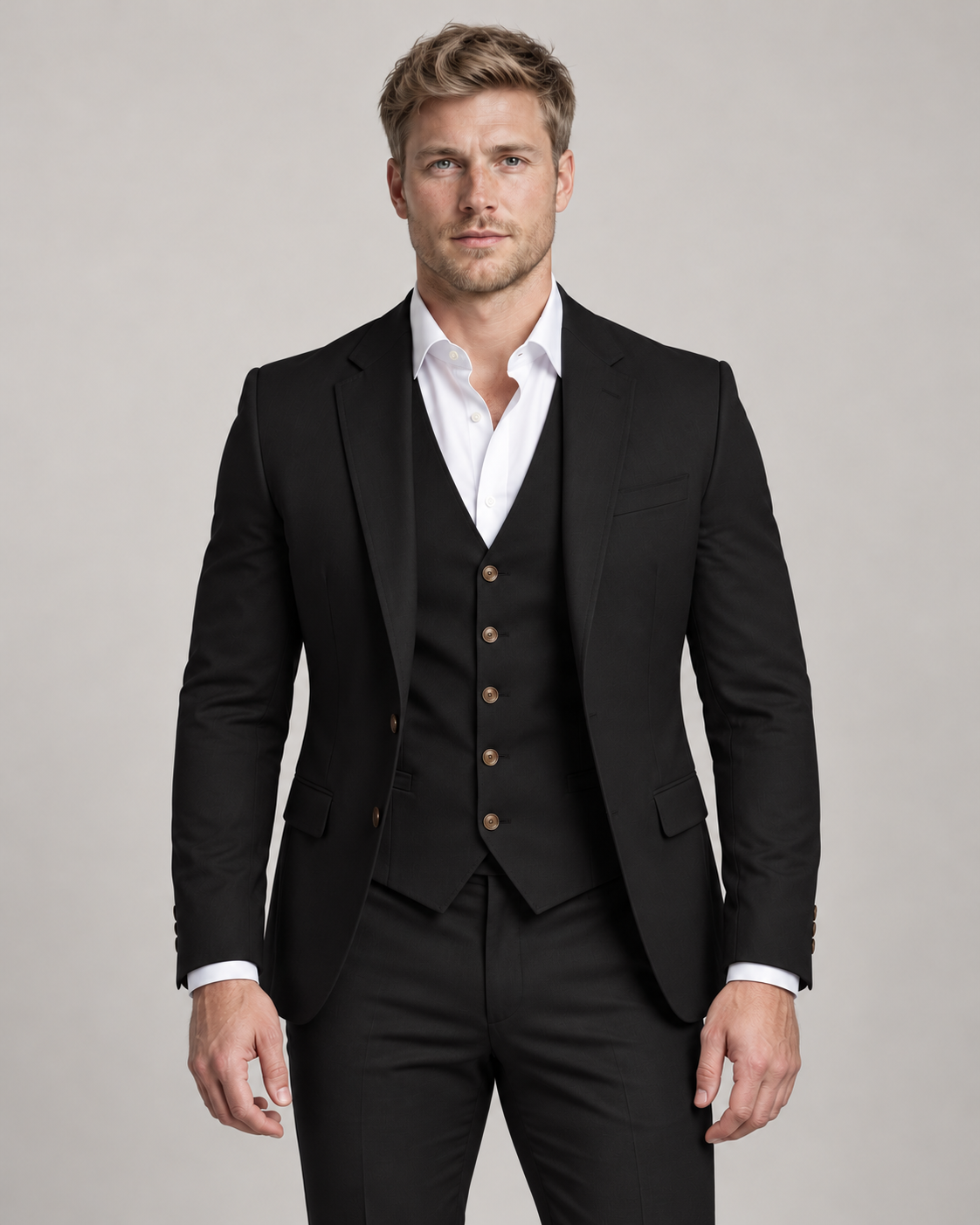 Men’s Suit Three Piece Wedding Set
