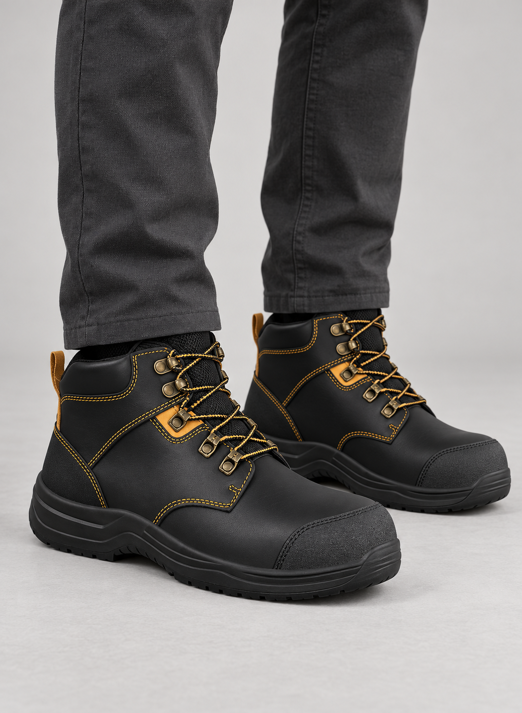 Men’s Work Boots With Composite Toe