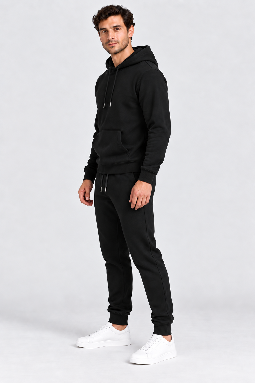 Men's Hoodie and Jogger Set – Relaxed Fit Tracksuit