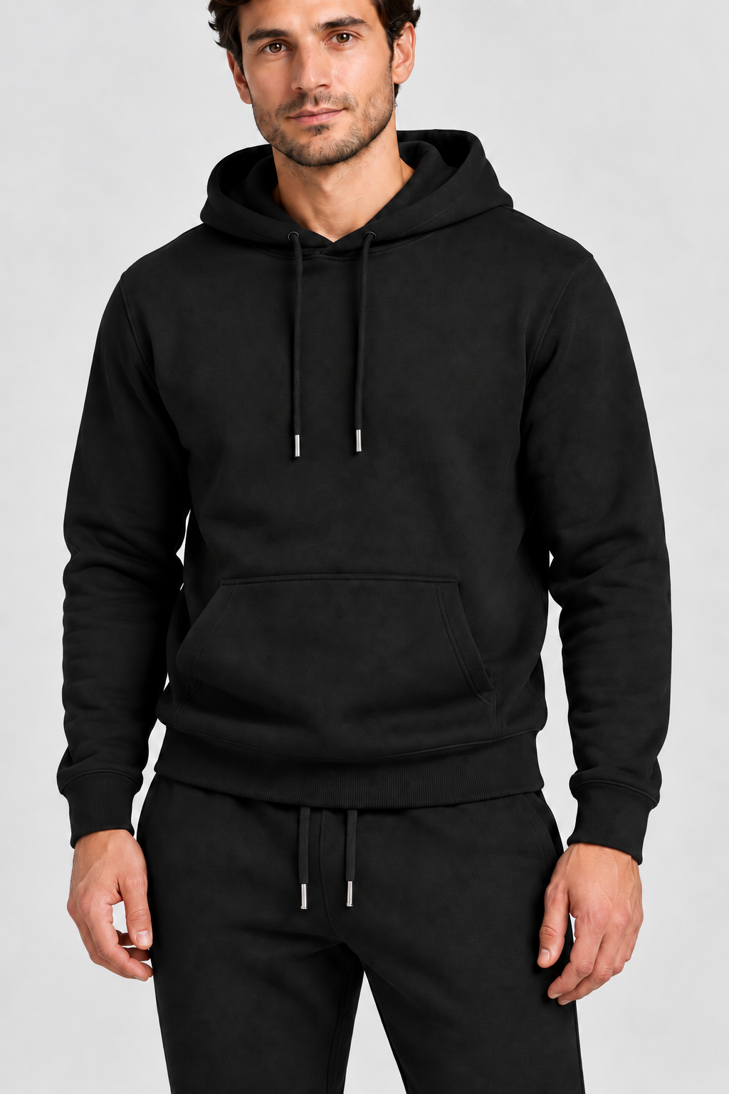 Men's Hoodie and Jogger Set – Relaxed Fit Tracksuit