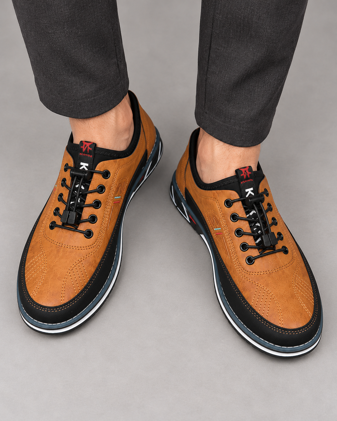 Men’s Casual Shoes With Lace Up Fastening