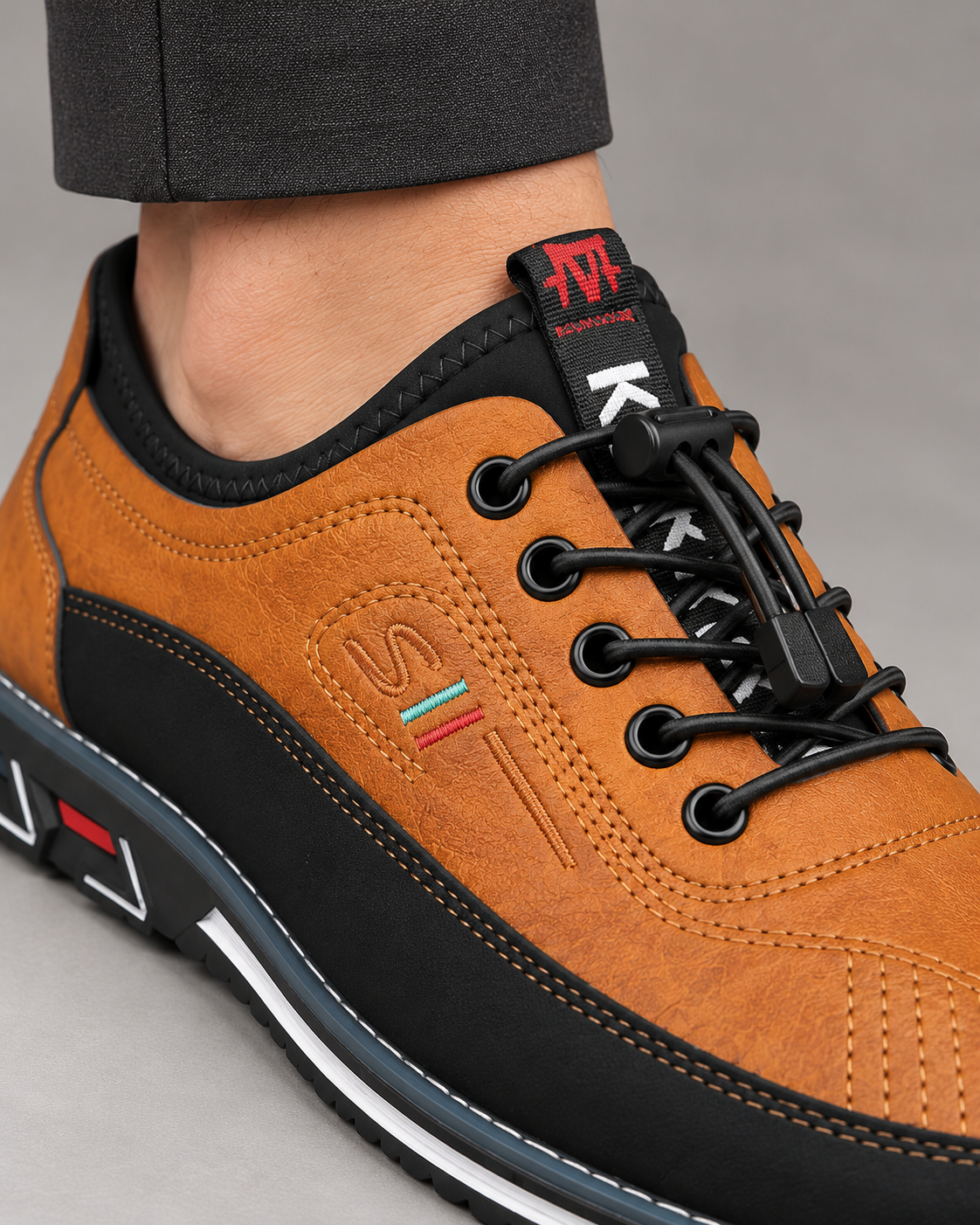 Men’s Casual Shoes With Lace Up Fastening