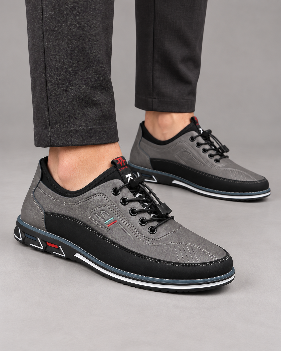 Men’s Casual Shoes With Lace Up Fastening