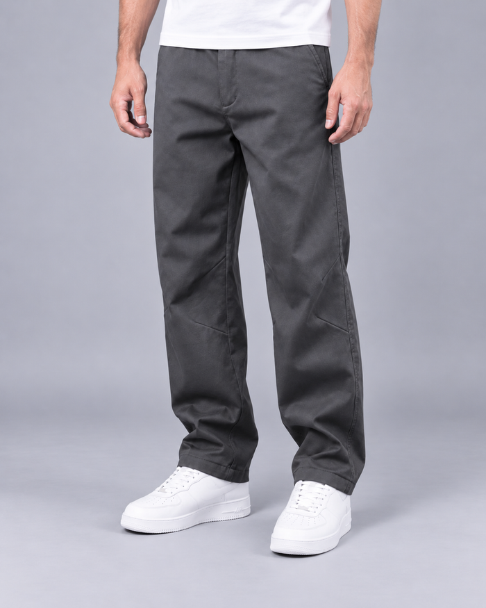 Men’s Trousers With Stretch And Tapered Fit