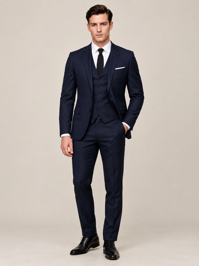 Men's Classic Three-Piece Suit