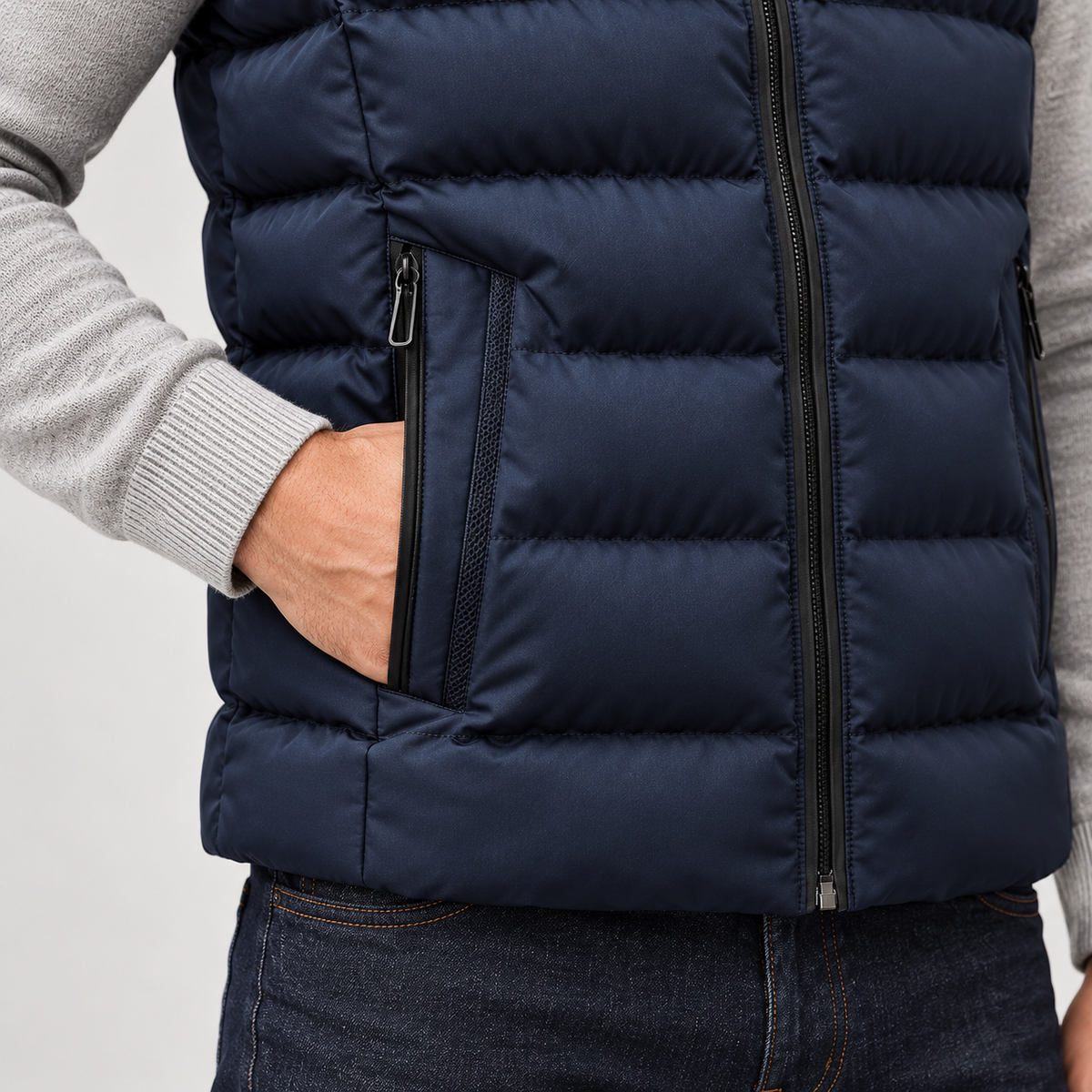 Men's Insulated Hooded Puffer Gilet