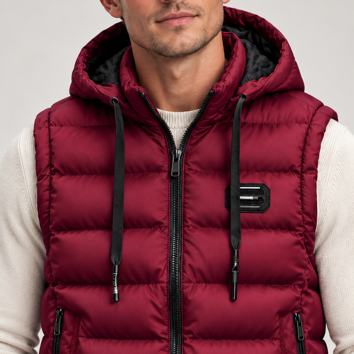 Men's Insulated Hooded Puffer Gilet