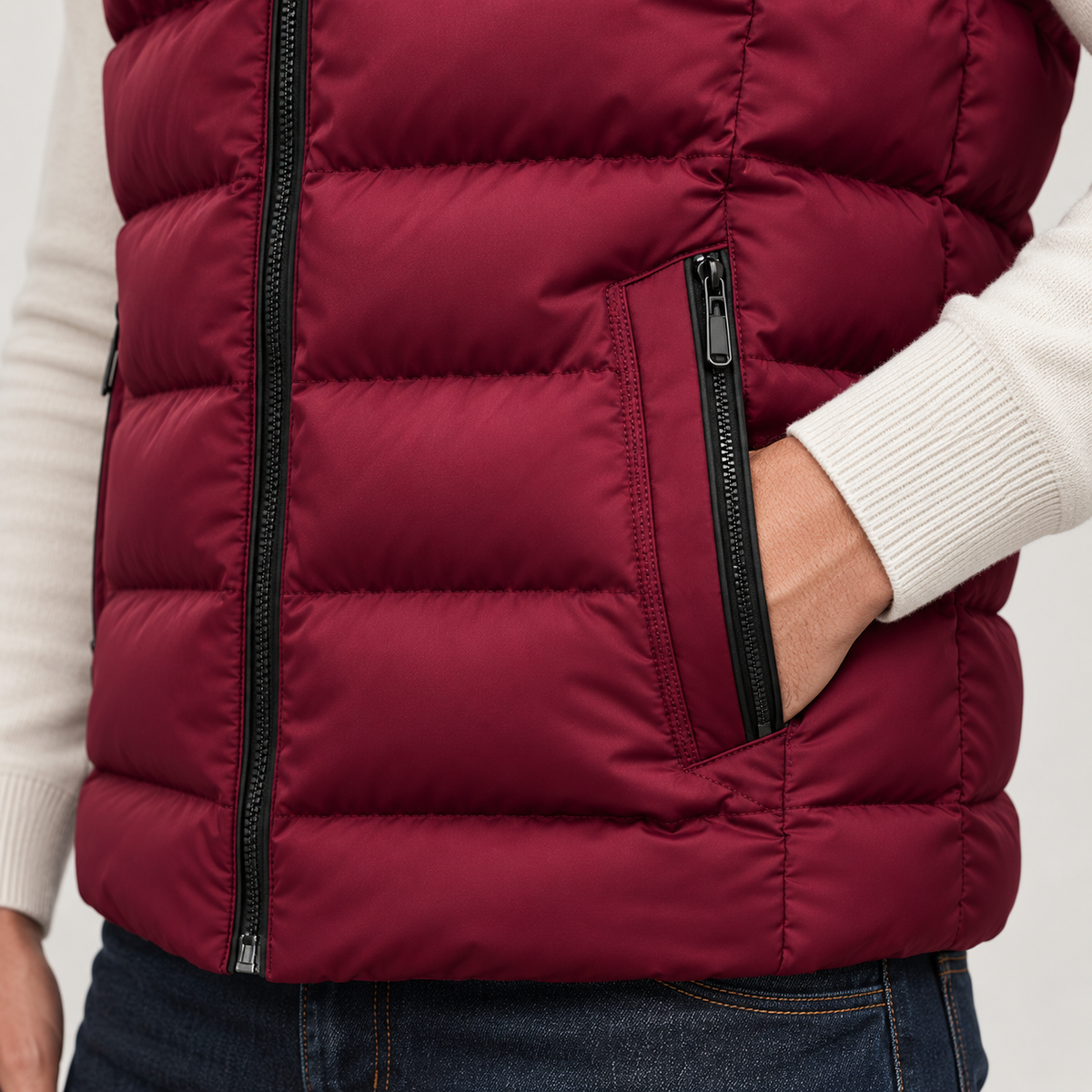 Men's Insulated Hooded Puffer Gilet