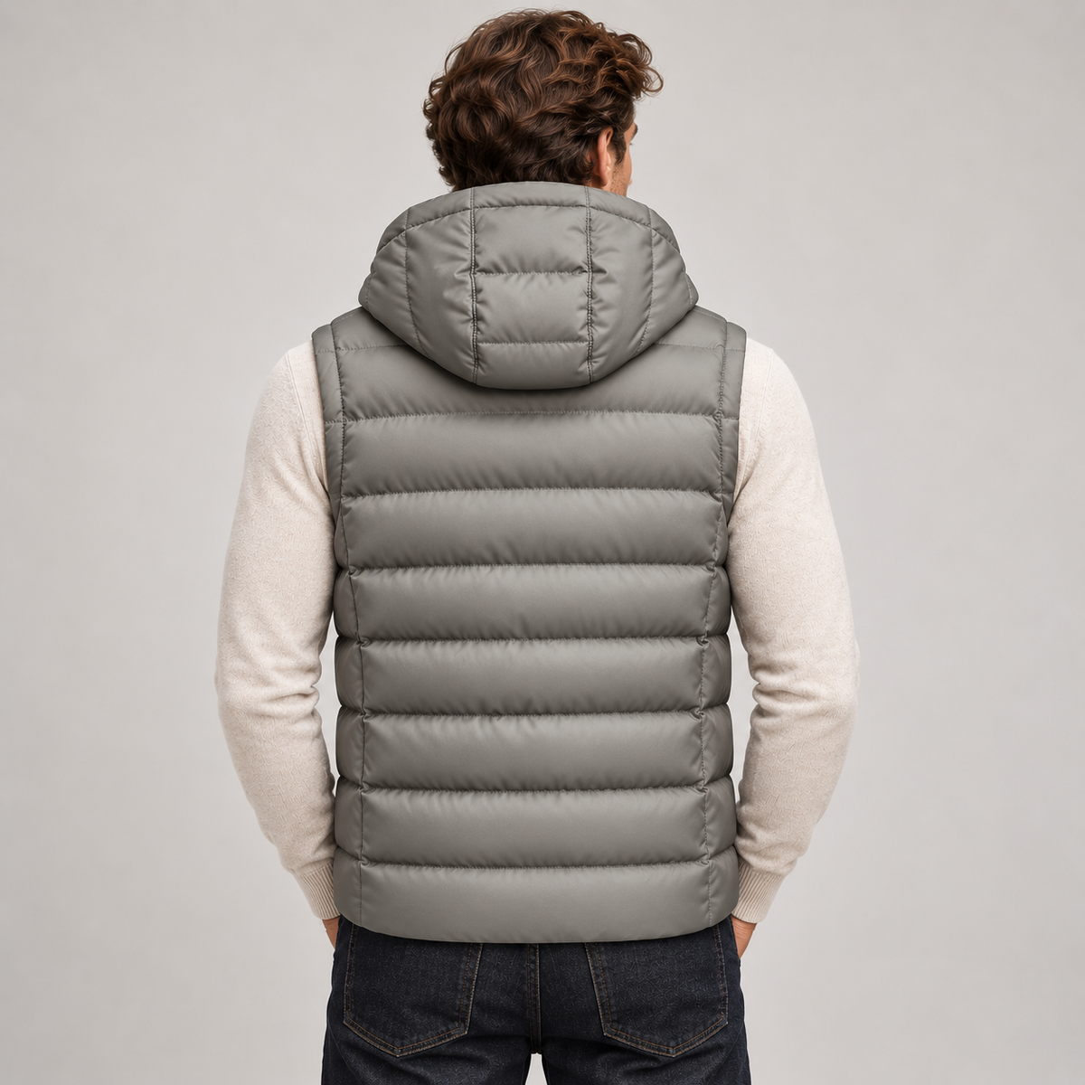 Men's Insulated Hooded Puffer Gilet