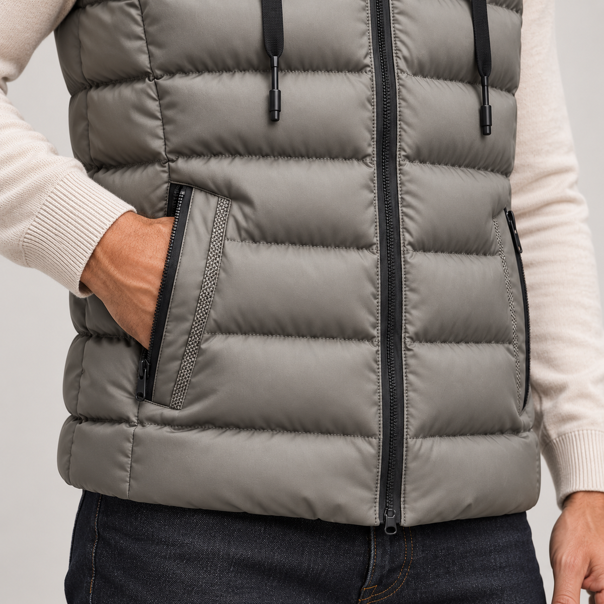 Men's Insulated Hooded Puffer Gilet