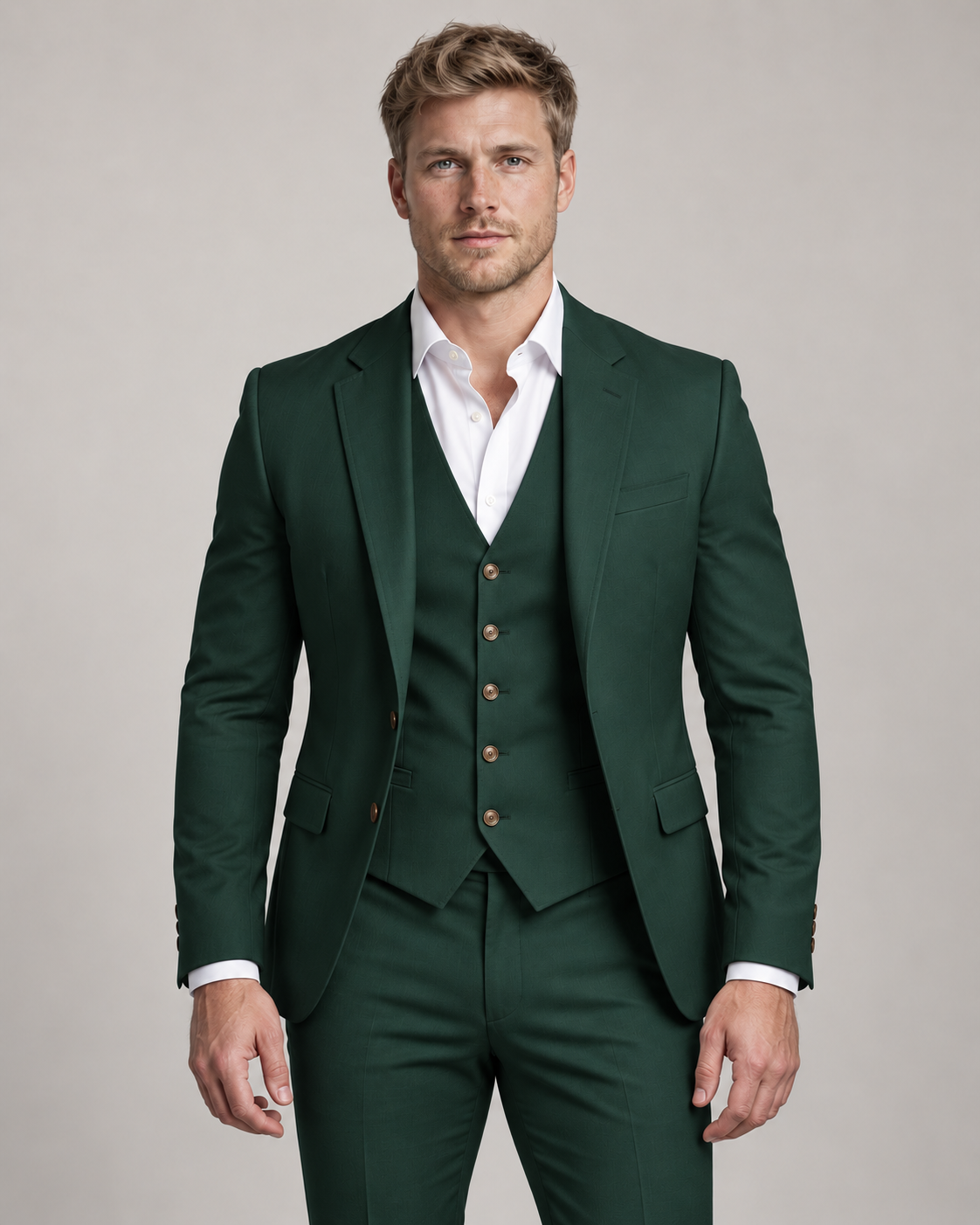 Men’s Suit Three Piece Wedding Set