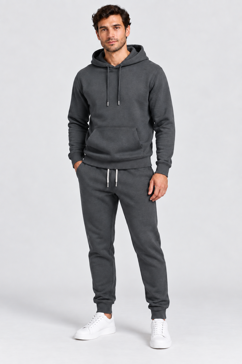 Men's Hoodie and Jogger Set – Relaxed Fit Tracksuit