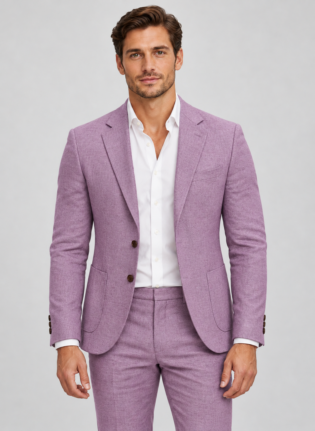 Men’s Suit Slim Fit Two Piece Set