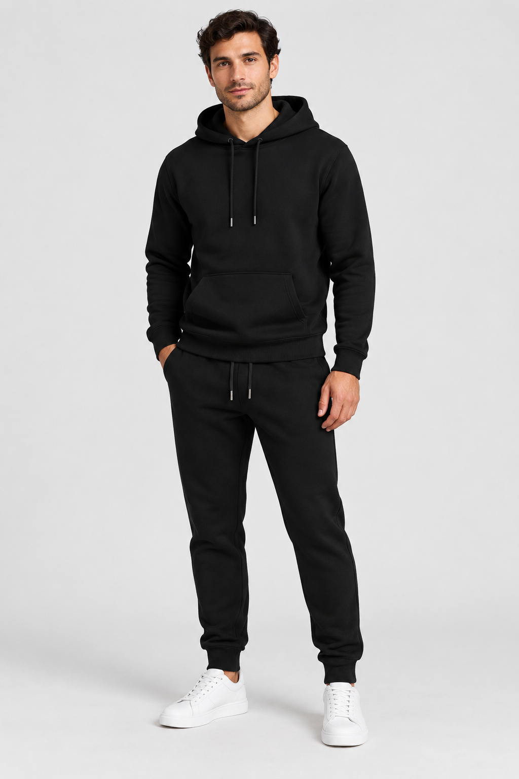 Men's Hoodie and Jogger Set – Relaxed Fit Tracksuit