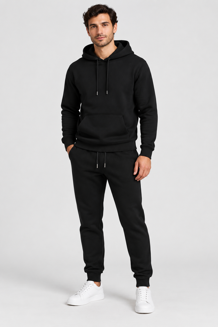 Men's Hoodie and Jogger Set – Relaxed Fit Tracksuit