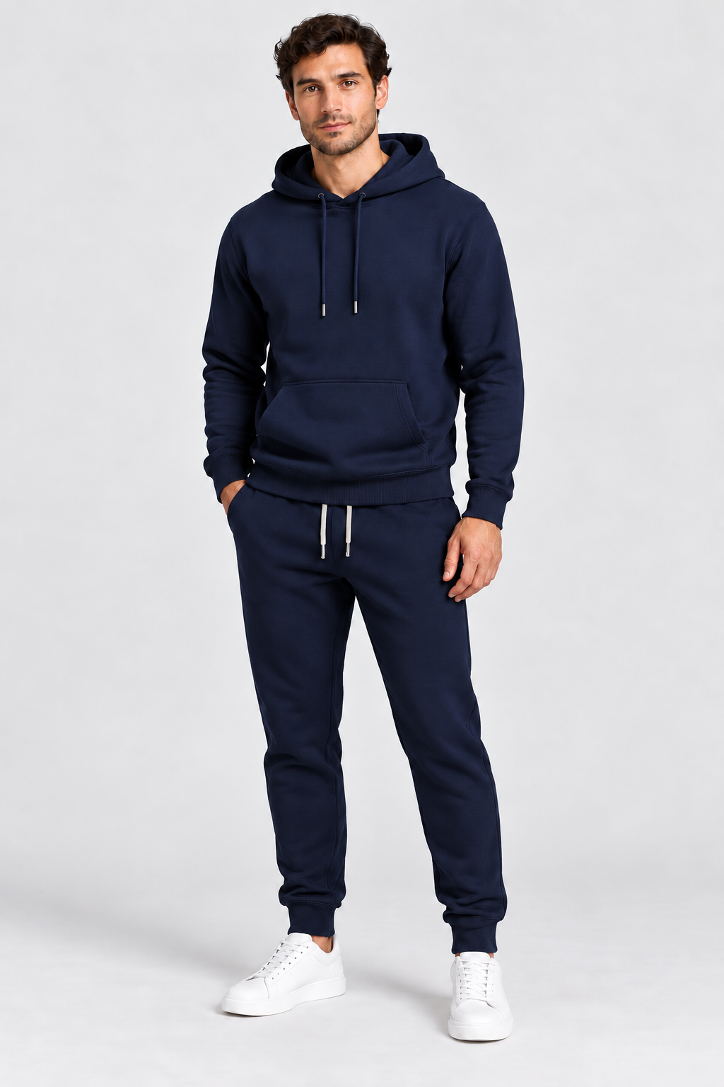 Men's Hoodie and Jogger Set – Relaxed Fit Tracksuit
