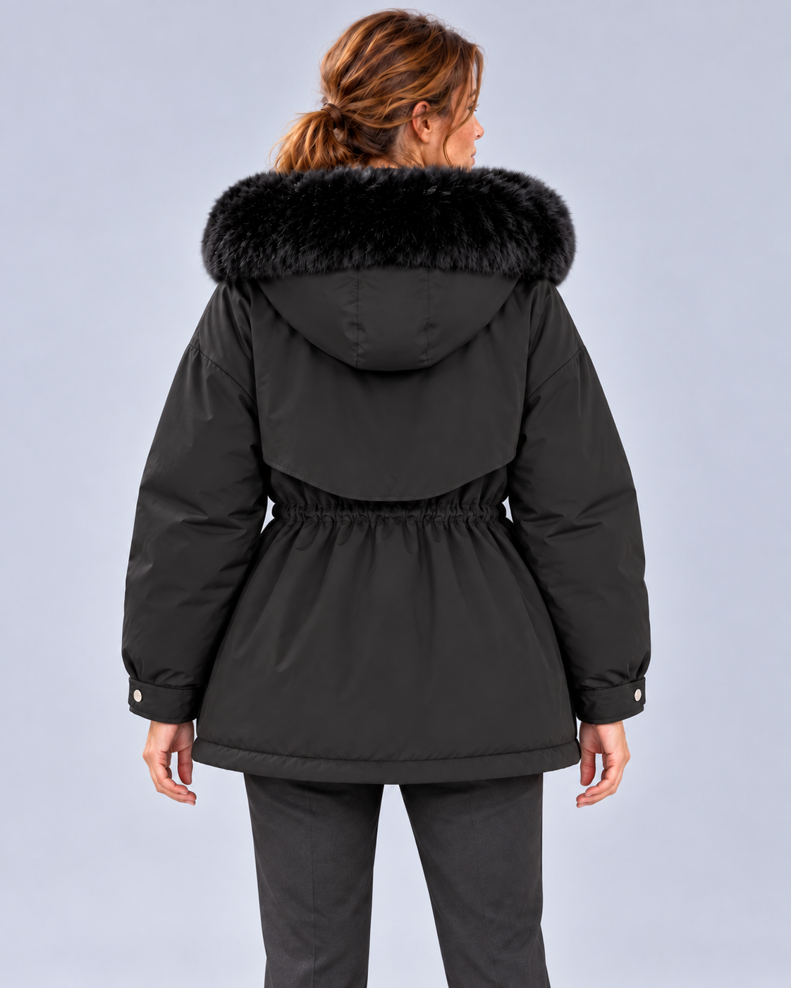 Women’s Coat With Hood And Padded Lining