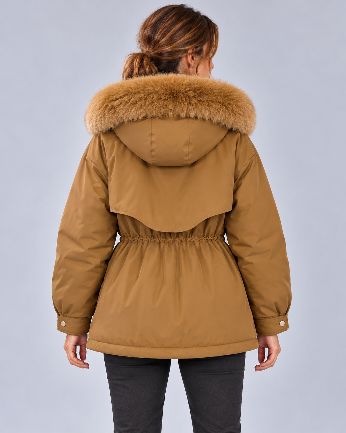 Women’s Coat With Hood And Padded Lining