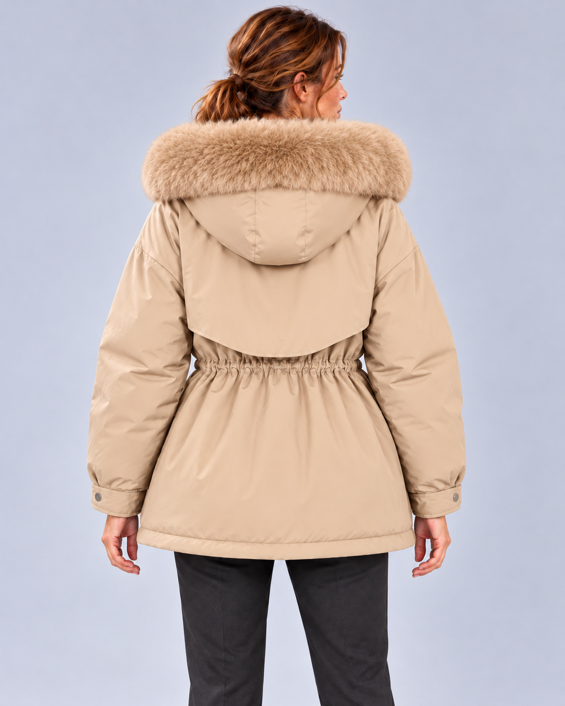 Women’s Coat With Hood And Padded Lining