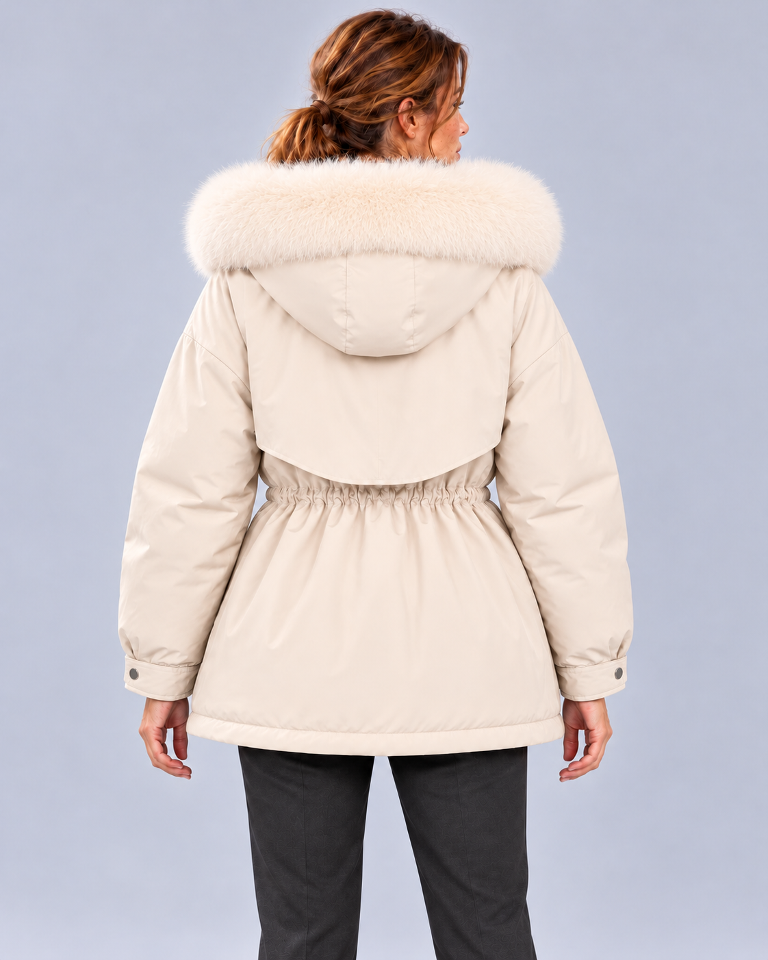 Women’s Coat With Hood And Padded Lining