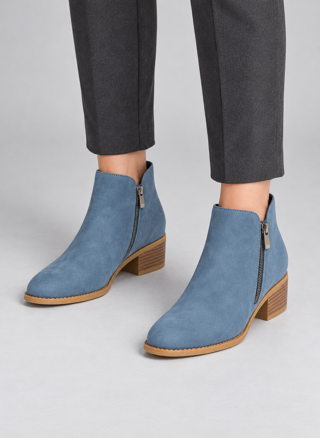 Women’s Ankle Boots With Block Heel