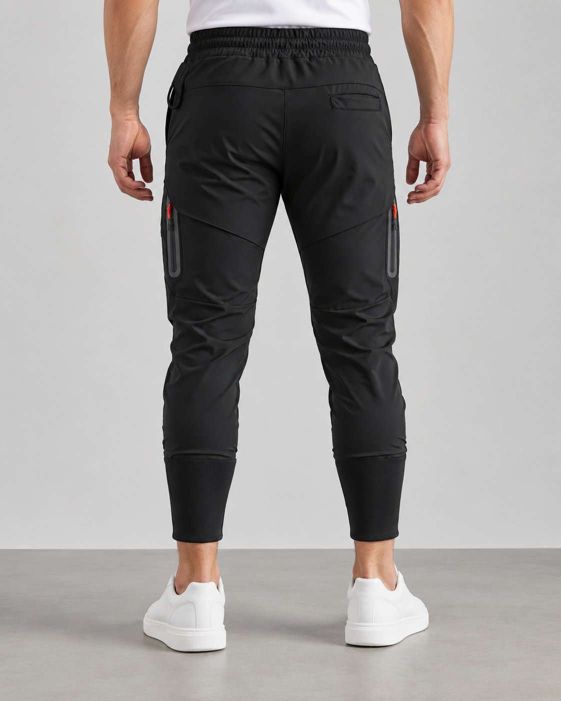 Men’s Cargo Trousers With High Ribbed Cuffs