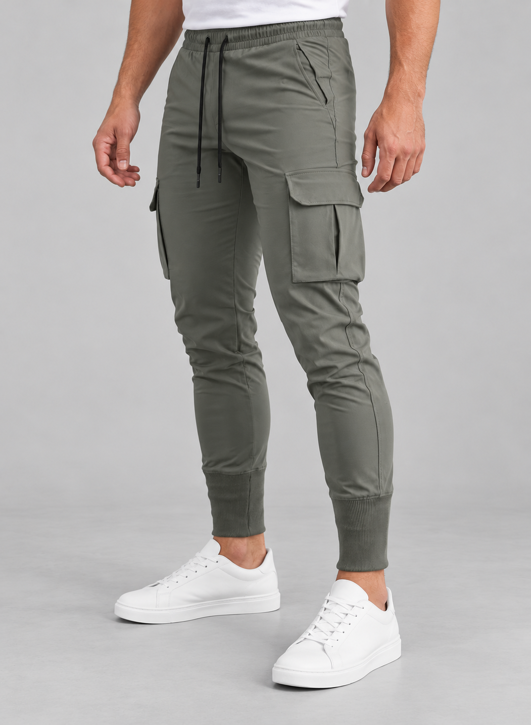 Men’s Cargo Trousers With Flap Pockets