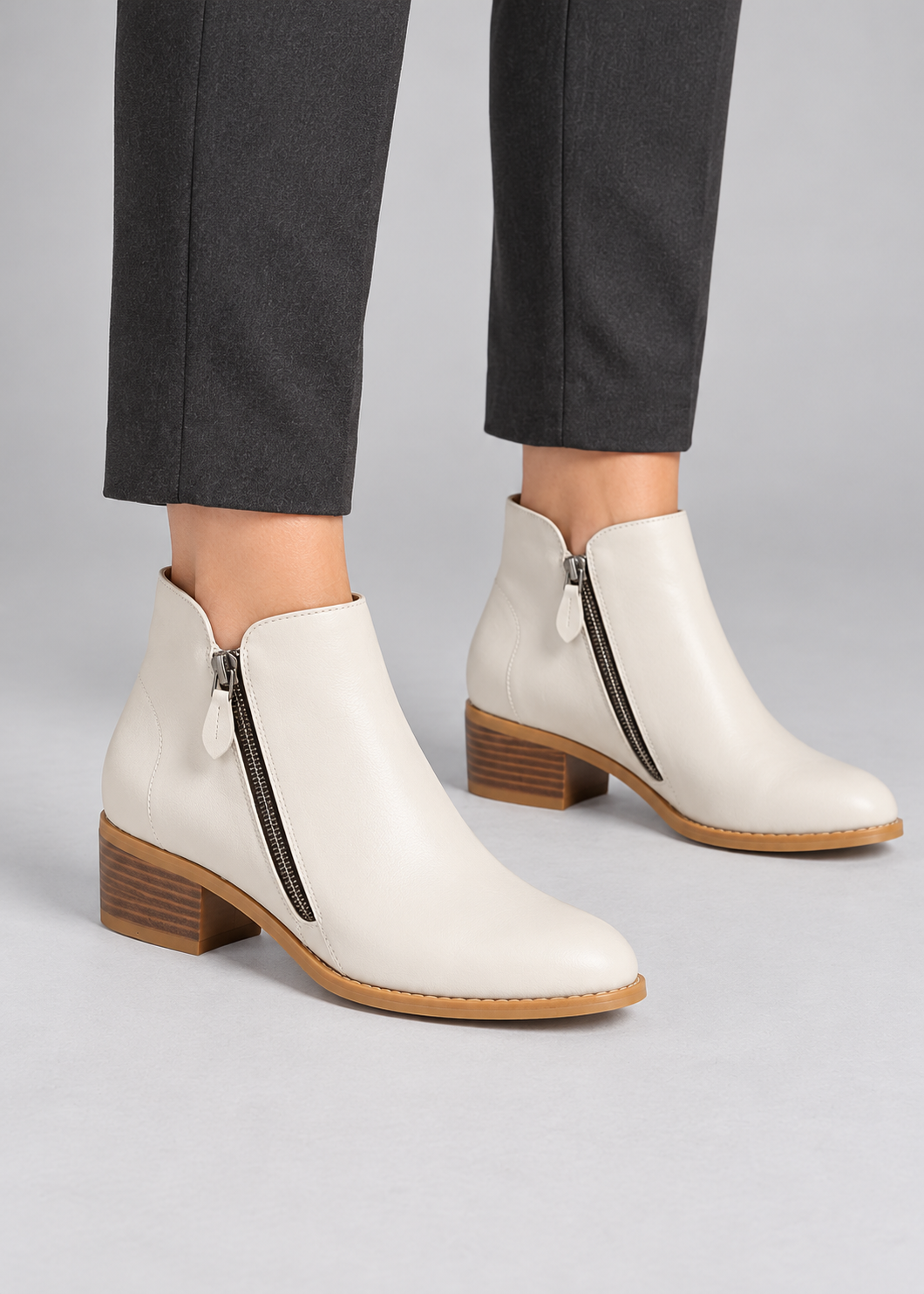 Women’s Ankle Boots With Block Heel