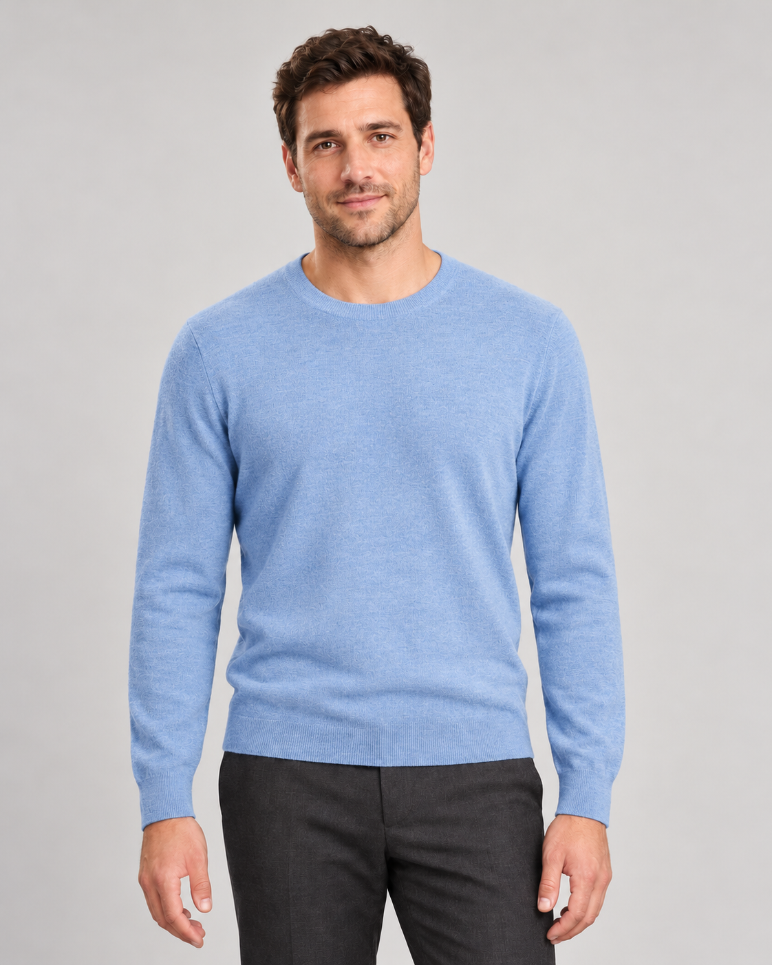 Men’s Jumper In Fine Cashmere