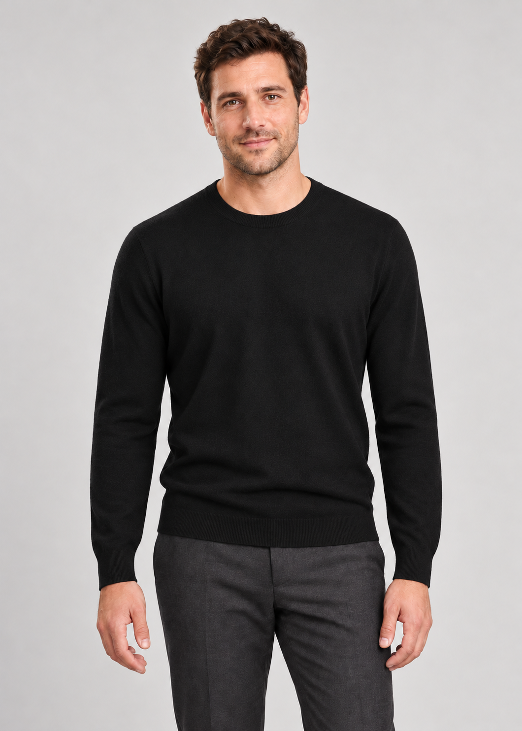 Men’s Jumper In Fine Cashmere
