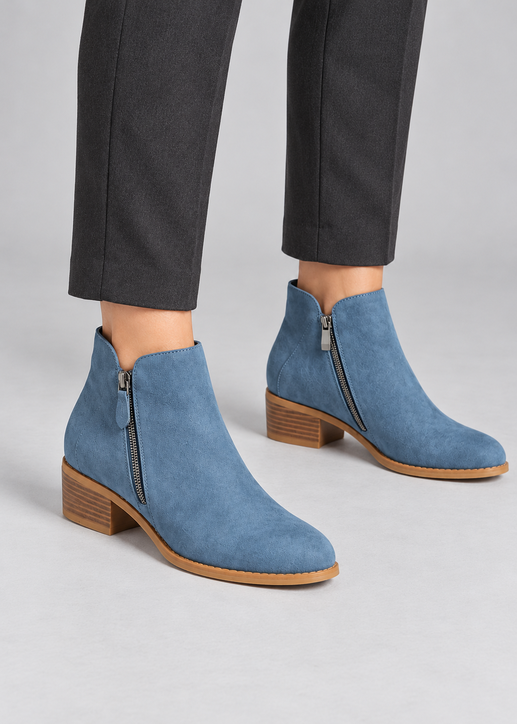 Women’s Ankle Boots With Block Heel