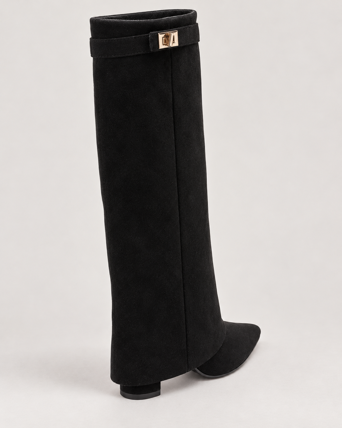 Women’s Knee High Boots With Buckle Detail